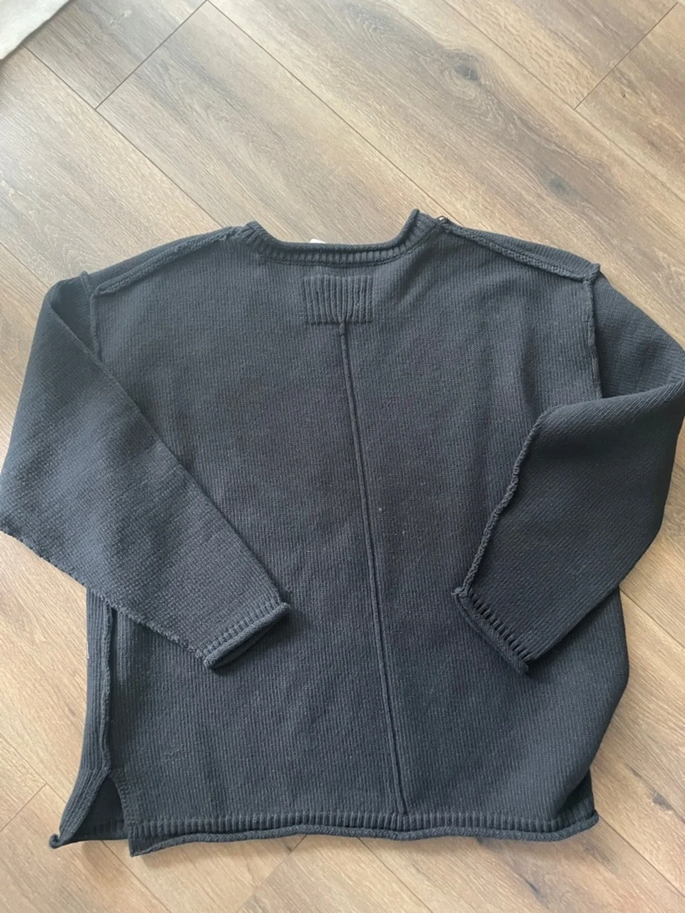 Free People Ella Roll Neck Cotton Knit Sweater- size Medium